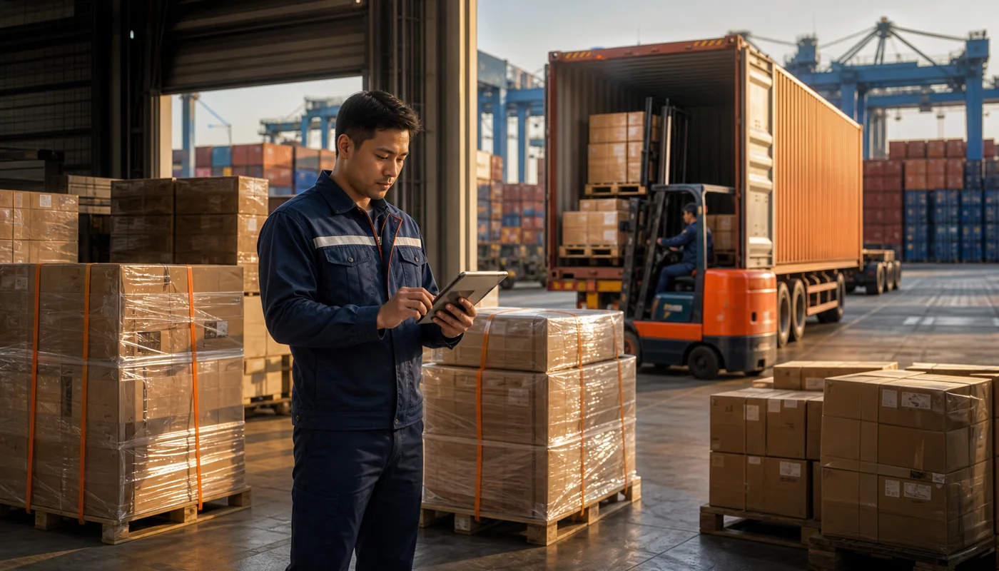 Consolidación de mercadería y logística internacional